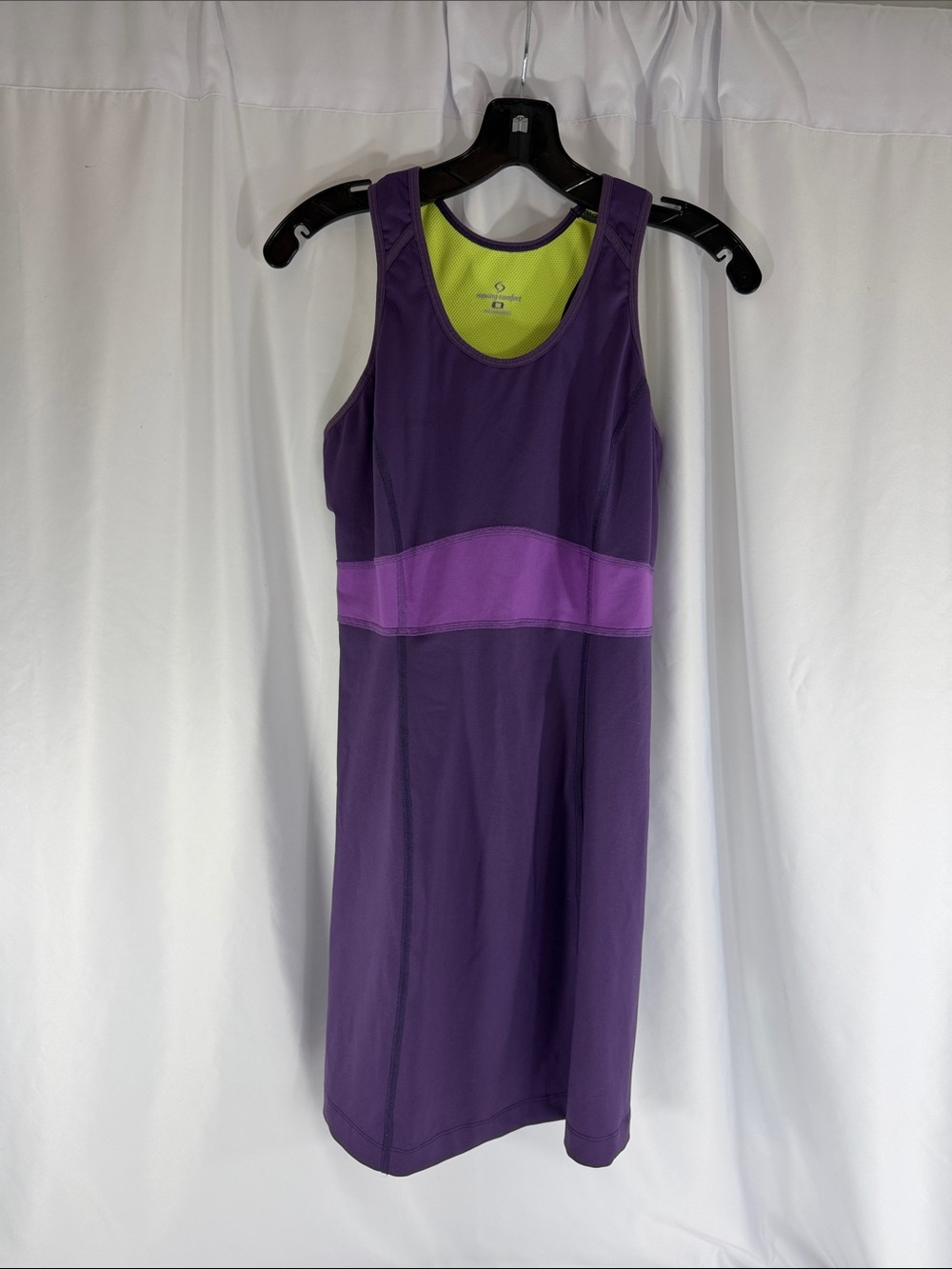 Moving comfort Athletic Tank Dress with racer back size medium